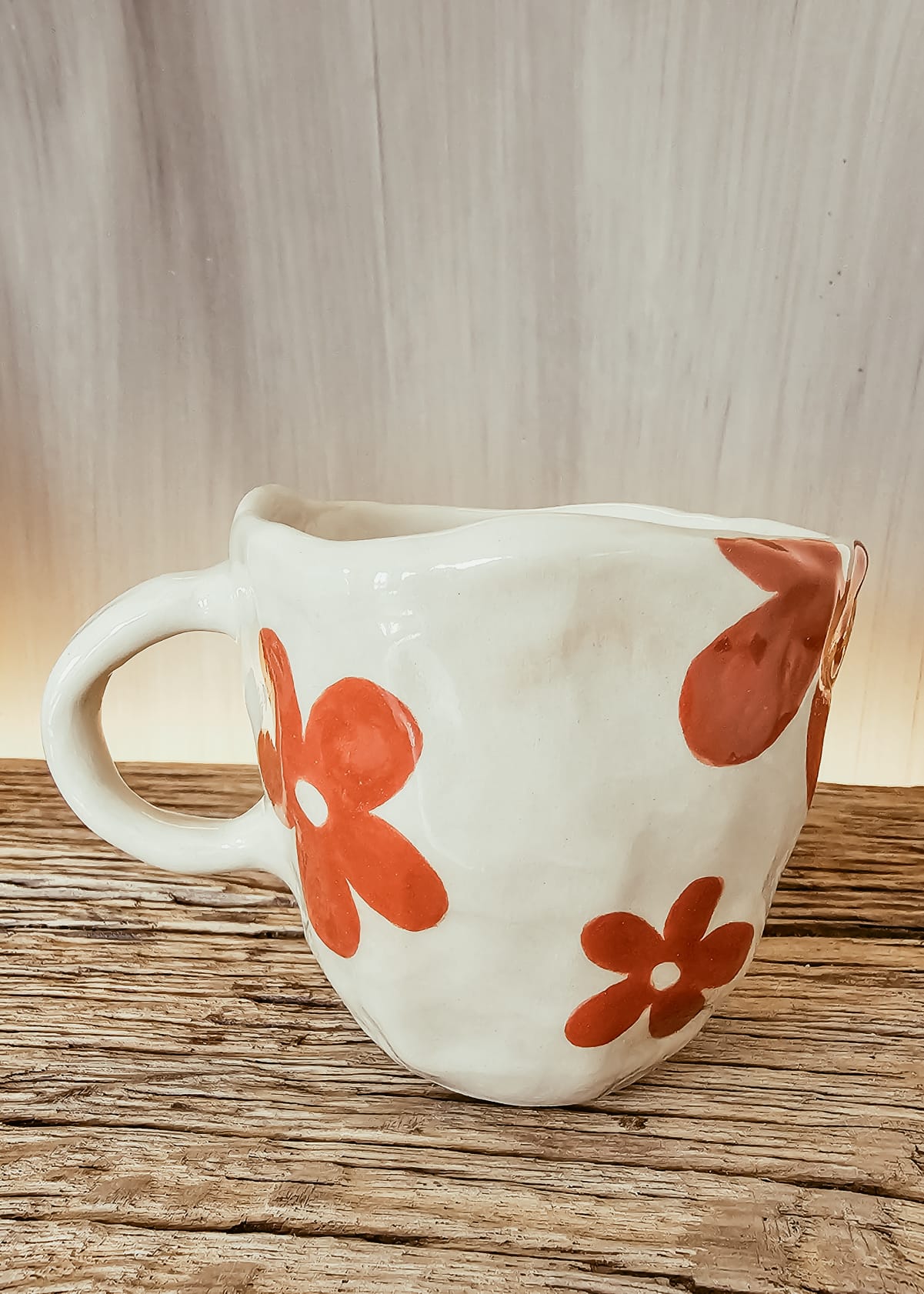 Tas met bloem