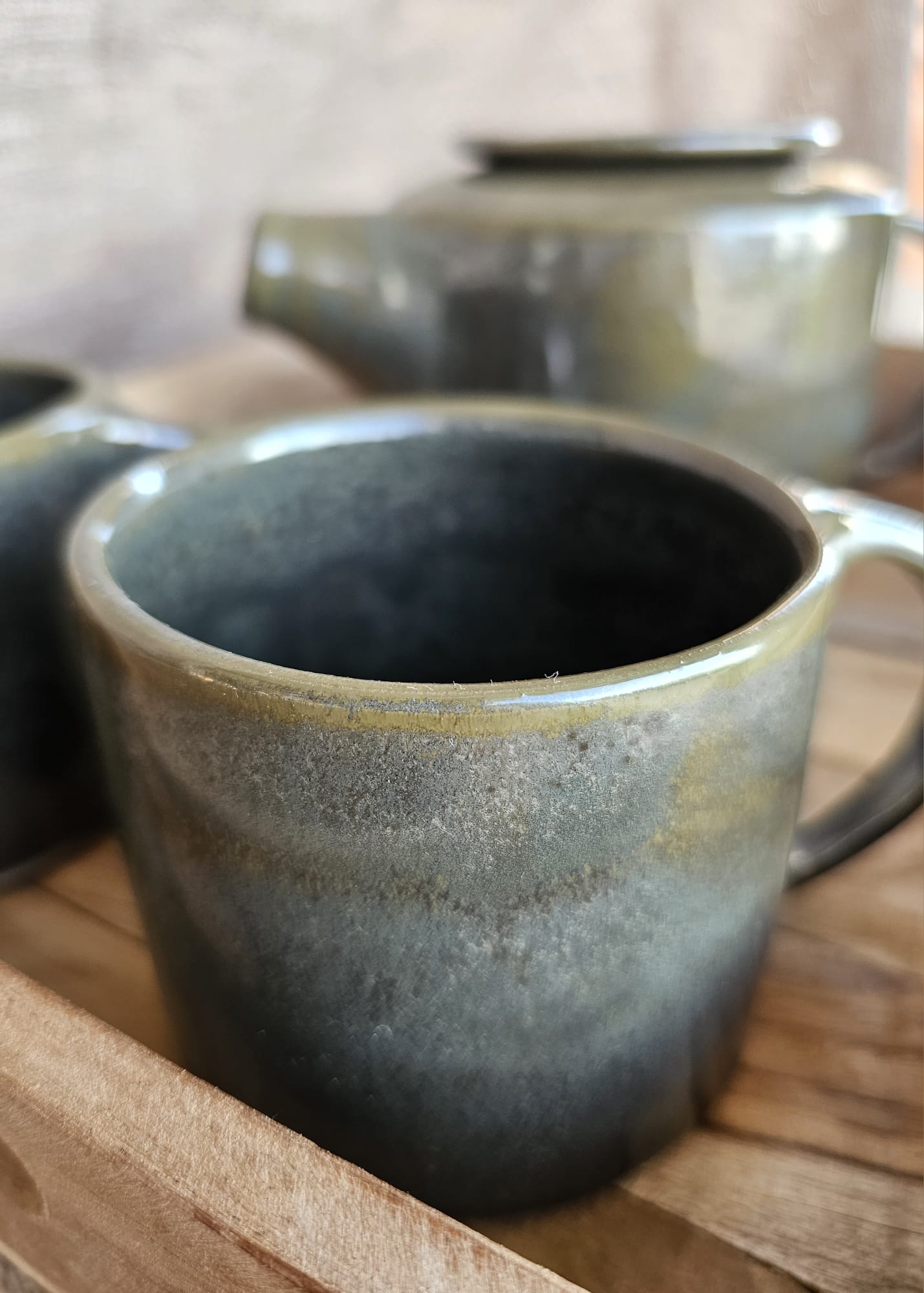 Set theepot & mokken