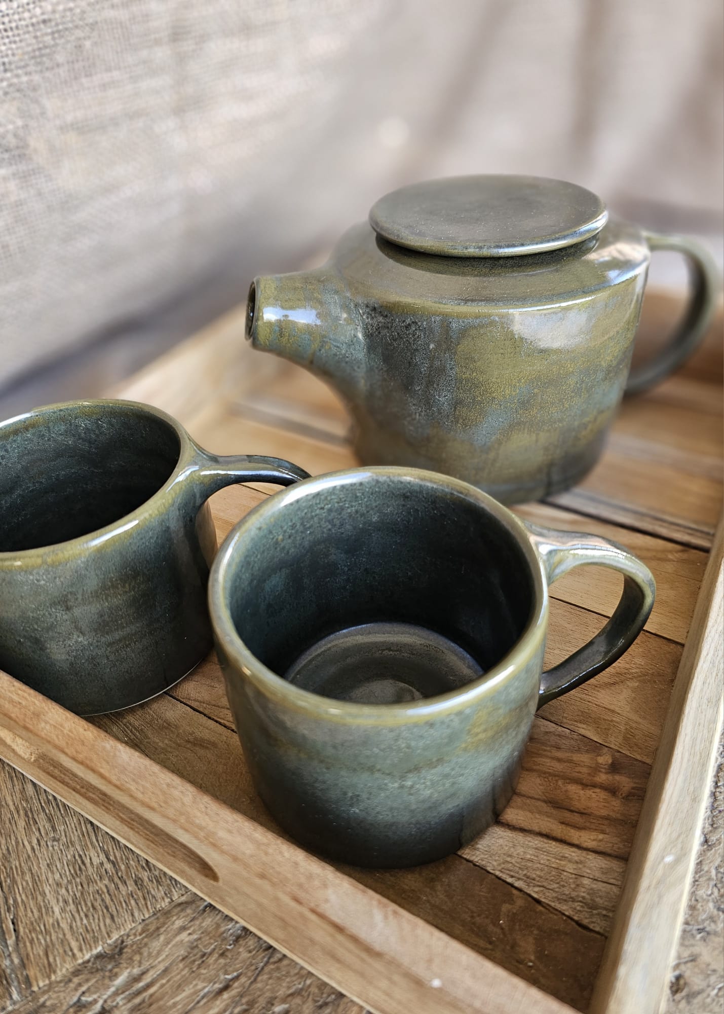 Set theepot & mokken